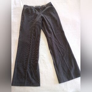 Worthington Black Pinstripe Stretch Pants